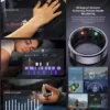 Se4c61e7b2c1c45d8896e2c7334b57e82N.webp 2025 New R12 Smart Ring with Display Screen and Touch Wireless Charging Health Manager 5 ATM Waterproof For Men Women Gift Rings