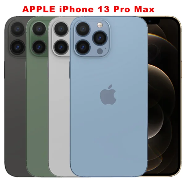 Original Apple iPhone 13 Pro Max Mobile Phone NFC 128GB/256GB/512GB Face ID 120Hz 6.7'' Retina XDR OLED iphone 13 pro max