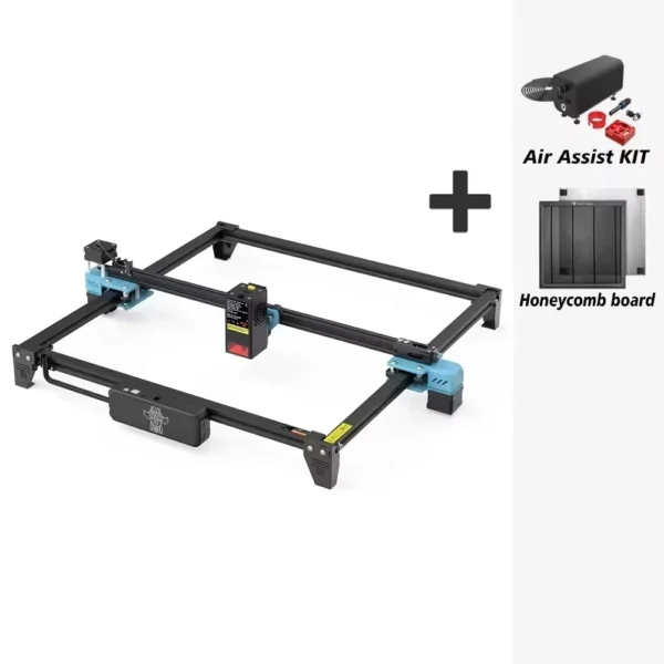 TWO TREES TTS pro 20W Desktop Home Use Industrial Grade FAC+SAC Beam Laser 418*418mm Work Area portable laser engraving machine