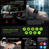 2025 New Men Smart Watch NFC Watch S10 Pro GPS 360*360 HD Screen AMOLED Heart rate BT Call Health Monitoring Women Smartwatches