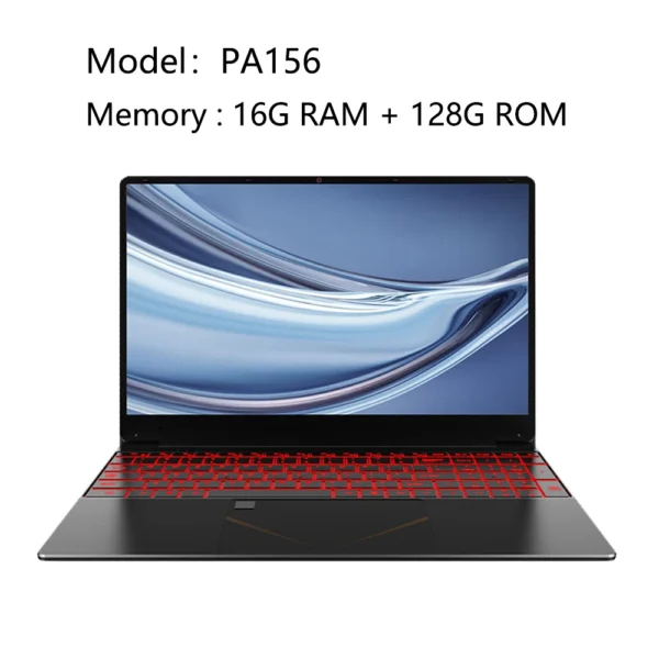 Sea853c854137474386b573842f3e48baA.webp 15.6" PA156 Laptop Computer Win11 Intel N5095 16G 128G/256G/512G Notebook Netbook Backlit Keyboard WIFI HD BT4.0 USB3.0 3.0MP