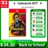 Nintendo Switch 2 Game Deals - Cyberpunk 2077 Ultimate Edition - Games Adventure Action and RPG Genre Game Card Switch 2 Edition
