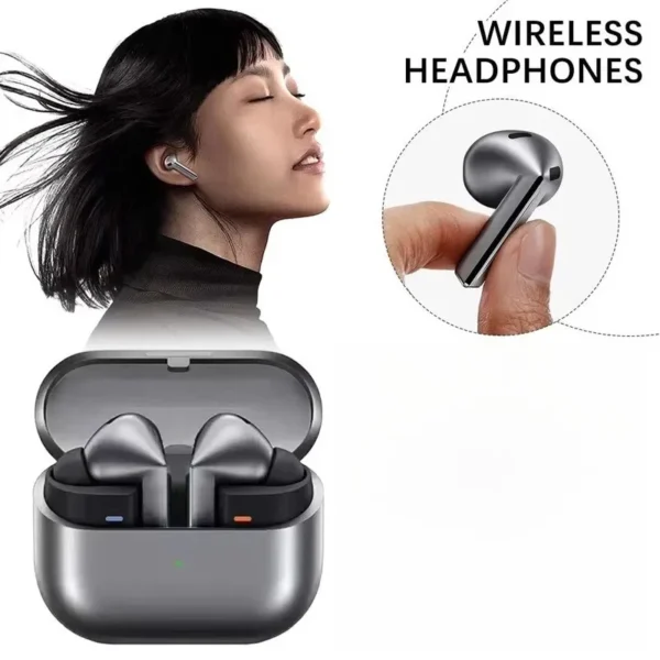 2025 Galaxy Buds3 Pro Wireless Earbuds, Hybrid ANC in-Ear Headphones, 25H Playtime, Hi-Fi Sound for Gym/Running