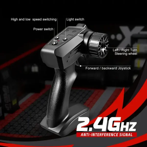 New 1:24 20KM/H High Speed RC Drift Vehicle 4WD Remote Control 993 Racing Car Gift Competition Race Car Kid Toy Replaceable Tire