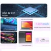 New Dual Screen Laptop 15.6 Inch IPS+7'' Touch Business Computer  Gen Intel N100 Max 32G DDR4 M.2 2T SSD Slim Office Notebook