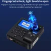 Biometric Attendance System USB Fingerprint Reader Time Clock Employee Control Machine Electronic Device M10 Portuguese English