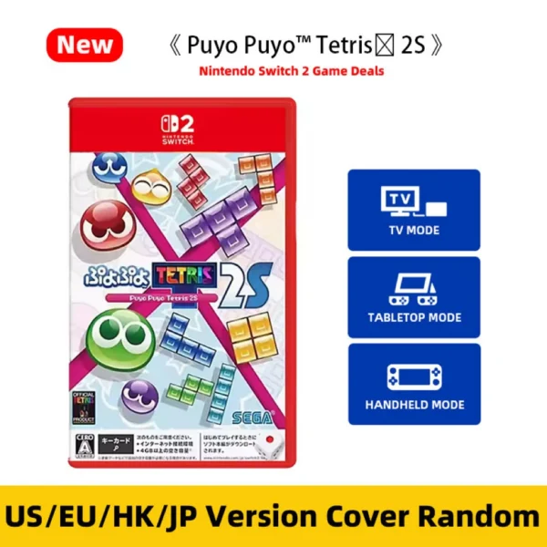 Nintendo Switch 2 Game Deals - Puyo Puyo™ Tetris® 2S - 100% Original Physical Game Card for Switch 2