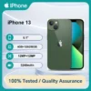 Unlocked Original Used Apple iPhone 13 128/256GB ROM 4GB RAM iOS A15 Bionic 6.1'' Dual 12MP 5G Cell Phone