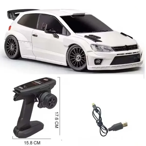LD2801 Mini Drfit RC Car 1:28 Race Car 2.4G Remote Control Four Wheel Drive High Speed Motor Vehicle Model Cars Toys For Gifts