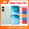 Xiaomi Redmi Turbo 4 Pro SmartPhone Snapdragon 8s Gen 4 50MP+20MP Camera 6.83 inch 2772x1280 Screen 90W 7550mAh Battery