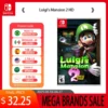Nintendo Switch Game - Luigi's Mansion 2 HD - TV Tabletop Handheld Play Modes Genre Platformer Action for Switch OLED Lite