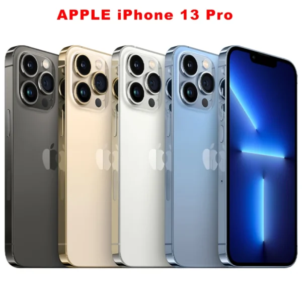 Original  Apple iPhone 13 Pro 5G Mobile Phone Face ID NFC 128GB/256GB 120Hz 6.1'' OLED A15 IOS Hexa-Core IOS iphone 13 pro