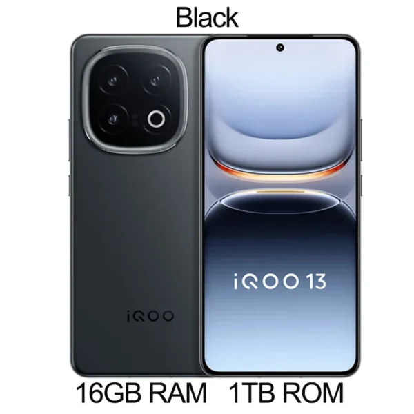 Original ViVO iQOO 13 Snapdragon 8 Elite 50MP Rear Camera OIS 6.82'' 2K Q10 OLED 144Hz 6150mAh 120W SuperVOOC Android 15 NFC OTA