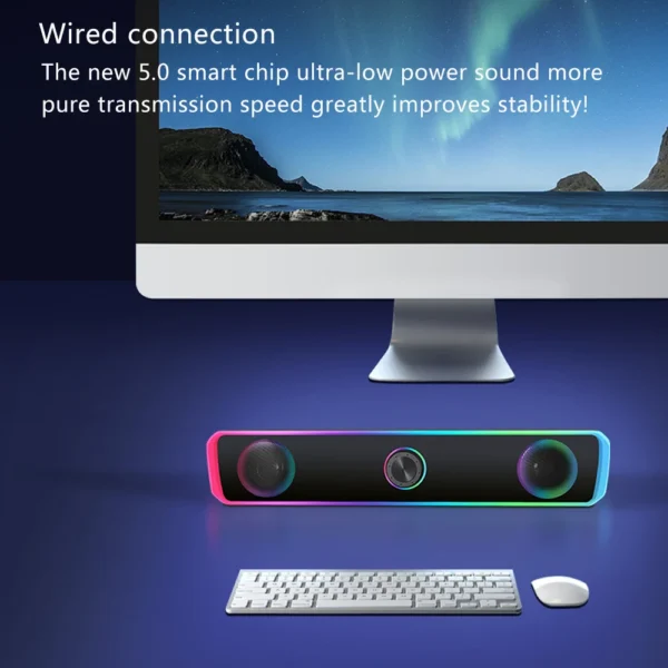 Home Theater Sound System Bluetooth Speaker Surround Soundbar Computer Speaker For TV Soundbar Box Subwoofer Stereo Music Box