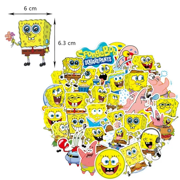 SpongeBob Birthday Party Decoration Aluminum Foil Balloon For Kid Event Supplies Disposable Tableware Banner Backdrop Gift