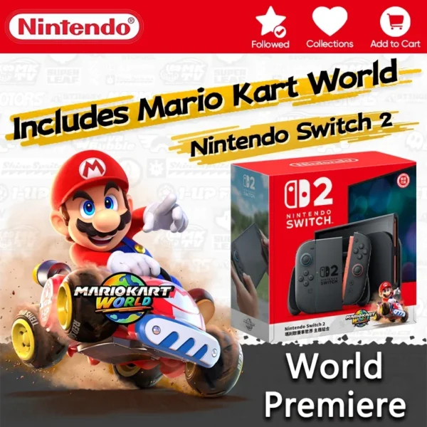 Nintendo Switch 2 7.9-inch LCD Display Joy‑Con2 Handle Console Stable TV Mode Video Gaming Console N2