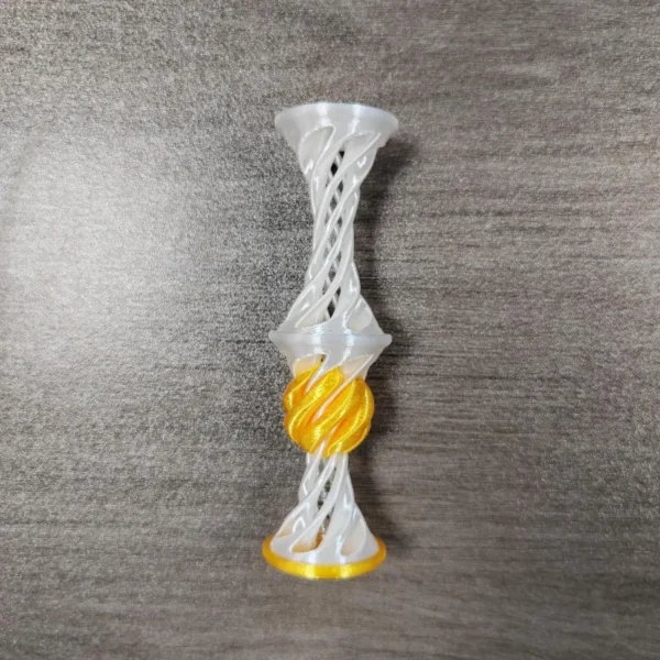 3D Printed Impossible Pyramid Passthrough Fidget Toys Double Layer Helical Tree Diversification Kids Decompression Ornament Gift