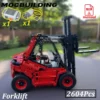 2604Pcs Technology Forklift Truck Vehicles Model MOCBuilding Blocks Bricks Display Creative Construction Birthday Gift