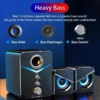Home Theater System PC Bass Smart Subwoofer Wired-compatible Speaker Portable Computer Speakers Music Boombox For Desktop