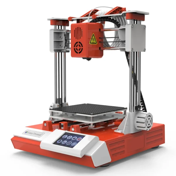 EasyThreed K6 3D Printer FDM Desktop Printing Machine 100x100x100mm Print Size with 2.4'' Touchscreen Control with TF Card/USB