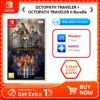 Nintendo Switch OCTOPATH TRAVELER 1 + 2 Bundle - Games Cartridge Physical Card Party for Switch OLED Lite