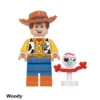 Cartoon Anime Characters Toy Story Buzz Lightyear Woody Jessie Alien Model Building Blocks Enlighten Action Figure Toys Children