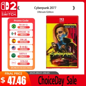 Nintendo Switch 2 Game Deals - Cyberpunk 2077 Ultimate Edition -  Games Adventure Action and RPG Genre Switch 2 Edition