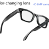 New Camera Glasses 800w Pixel 4K UHD Camera Recording Noise Reduction Ai Recognition Translation Anti Blue Light Smart Glasses