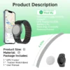 GPS Tracker for Kids (iOS only)Teen,Special Needs, Elderly,Real-Time Kids Tracker Watch Band Works with Find My (iOS Only) APP