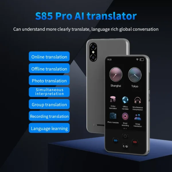 Language Translator Device Support 138 traductor de idiomas en tiempo real Translation AI Translator with ChatGPT Translator