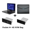 GPD Pocket 4 Mini Laptop 8.8-inch AMD AI 9 HX 370 64GB RAM Portable Mini PC 2TB NVMe flipped 180° business Laptop Computer