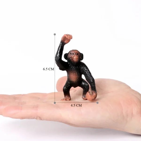 Plastic Monkey Model Toys Ape Gorilla Chimpanzee Figures Forest Animal Figurines Action Figure Children Toys Games Kids Gifts